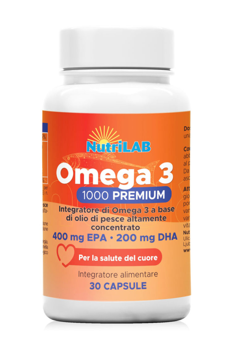 OMEGA 3 1000 Premium 30 cps Integratore alimentare