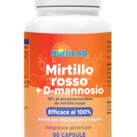 MIRTILLO Rosso + D-Mannosio 60 cps Integratore alimentare